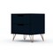 Manhattan Comfort Rockefeller 2.0 Nightstand, Tatiana Midnight Blue 102GMC4 - alternate 8